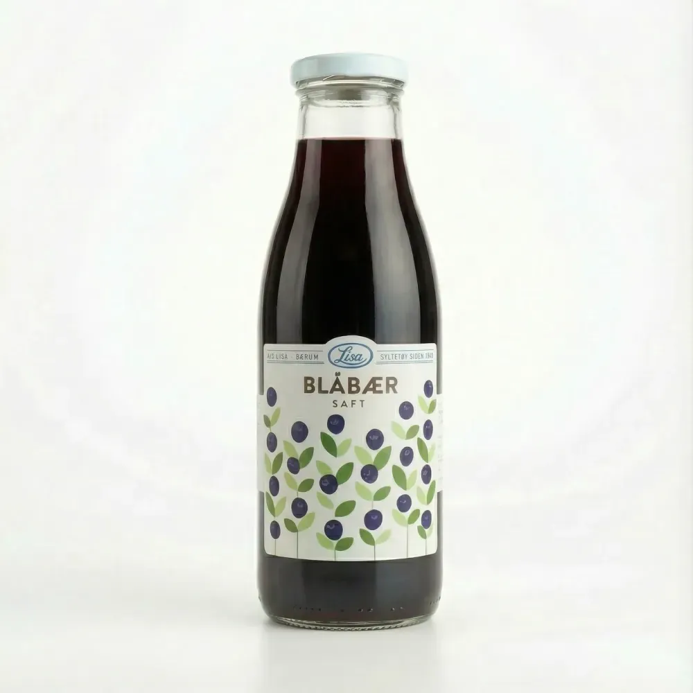 Blåbær Saft 750ml