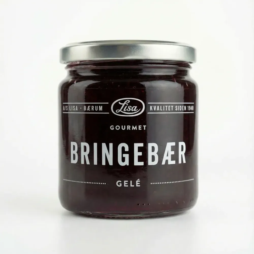 Gourmet Bringebærgele